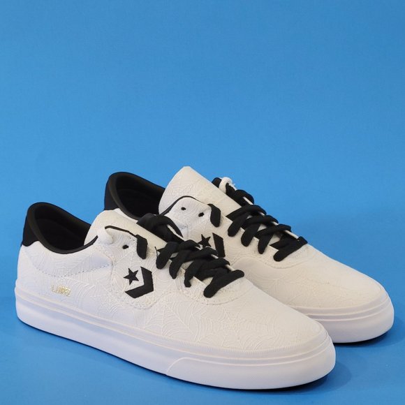 Converse CONS Louie Lopez Pro Ox White Spider Skate Sneakers 170939C NWT - Picture 1 of 6